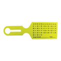 Healthmark Hang Time Sterilization ID Label Yellow 500/Bx  - 403225 HTKY