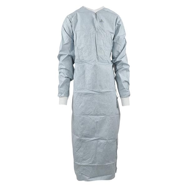 O & M Halyard Aero Gown AAMI Level 4 Chrome 2X Large / X-Long Chrome 30/Ca - 44679