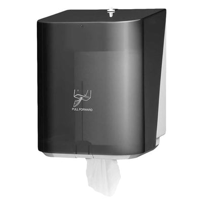 Kimberly Clark Professional -Scott Essential Center Pull Paper Towel Dispenser Smoke Plastic Wall Mount Each 09335