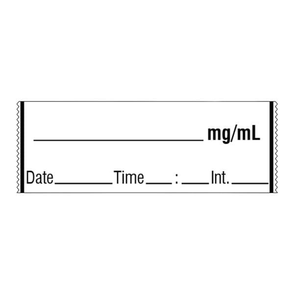 Shamrock Scientific Spec Anesthesia Label 323/Rl - SA-3219-DTI