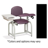 Clinton Industries, Inc. -Blood Drawing Chair Black 66020-3BK