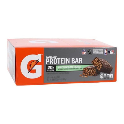 Quaker Oats Company Gatorade Protein Bar Whey Protein Chocolate Mint Bag-In-Box 12/Case - 10171