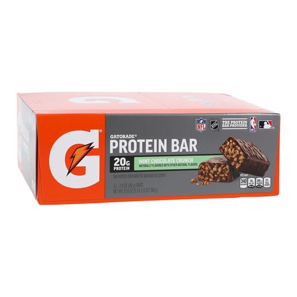 Quaker Oats Company Gatorade Protein Bar Whey Protein Chocolate Mint Bag-In-Box 12/Case - 10171