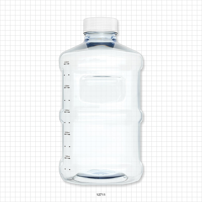 PharmaTainer™ Carboy, Non-Sterile, 1/Vacuum-Sealed Pack - 5 Liter; 70 mm cap - 12711