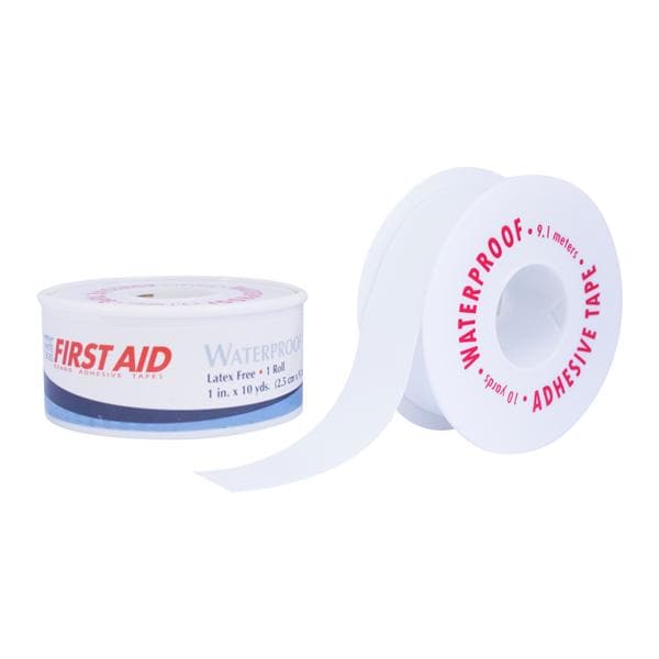Dukal LLC -American White Cross Tape Cloth 1"x10yd White Non-Sterile 72/Case 2065033