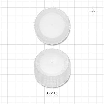 PharmaTainer™ Cap, 0-Ports - 48 mm - 12716