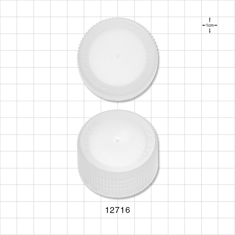 PharmaTainer™ Cap, 0-Ports - 48 mm - 12716