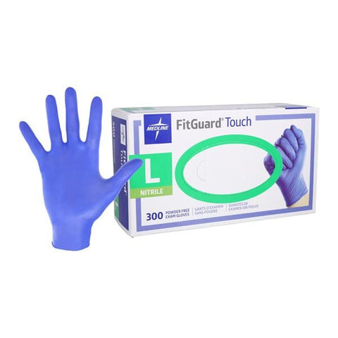 Medline Industries Inc -Nitrile Exam Gloves Large Non-Sterile FG3003