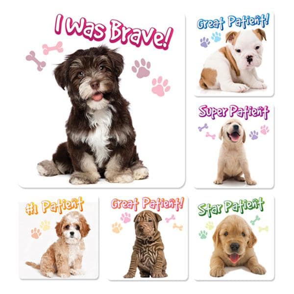 Sherman Specialty Stickers Puppy Patient 100/Rl - PS647