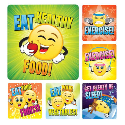 Sherman Specialty Stickers Health Emoticon 100/Rl - PS648