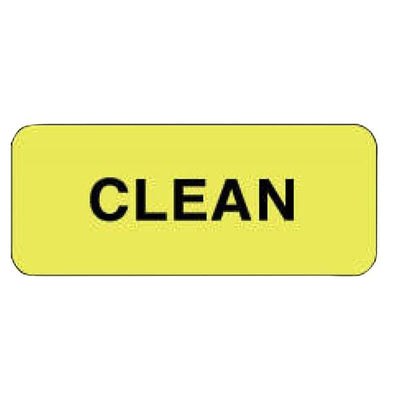 Precision Dynamics Corp. -Clean Label 2-1/4x7/8" 1000/Rl 59705724