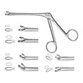 Miltex-Integra Miltex Blakesley Through Cutting Forcep 45 Degree Upward Curve 4" Ea - 440162