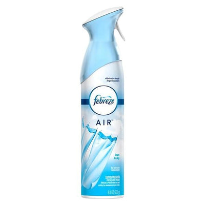 Office Depot Business Services Febreze Air Freshener Spray, Linen & Sky Scent, 8.8 Oz Each - 366506