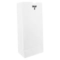 LAGASSE INC Bag Grocery Paper 4x6x12 White 500/Pk 500/Package - BAGGW8500