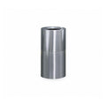Newell Brands Dist. LLC Can Trash Atrium Open Top Satin Aluminum 21 Gallons Each - FGAOT35SAPL