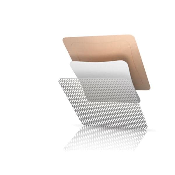 3M Medical Products Tielle Essential Foam/Silicone Border Dressing 5x5" Sterile Sqr Gntl Adh Tn Abs - TLESB1212U