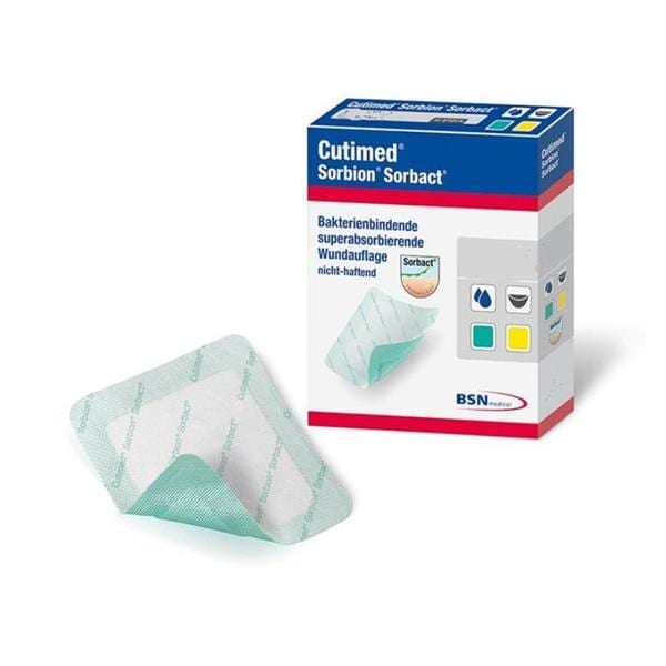 BSN Medical, Inc Cutimed Sorbact Acetate Dressing 4x8" Non-Adherent - 7269809
