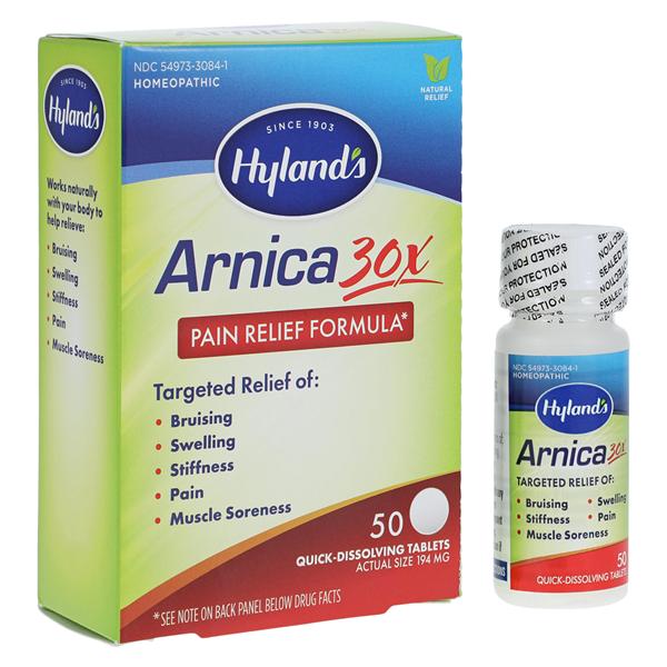 Hylands Inc Hyland's Arnica 30x Pain Relief Tablets Quick Dissolving 50/Bottle - 5203187