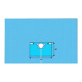 Welmed Inc -172x100" Sterile Sheet Drape Fenestrated 1222-8662