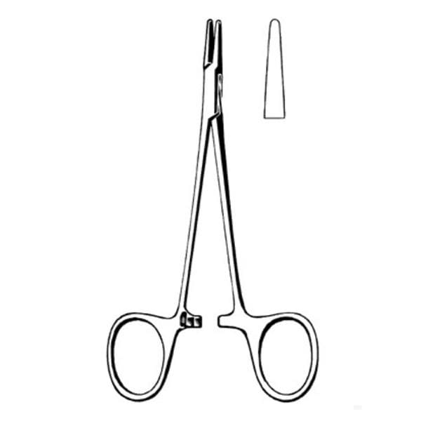 Sklar Instruments -Econo Webster Needle Holder Stainless Steel 12/Box 21-809