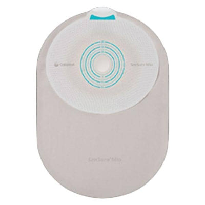 Coloplast 1-9/16x2-1/8" Ostomy Pouch Gray - 10885