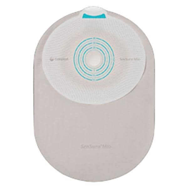 Coloplast 1-9/16x2-1/8" Ostomy Pouch Gray - 10885