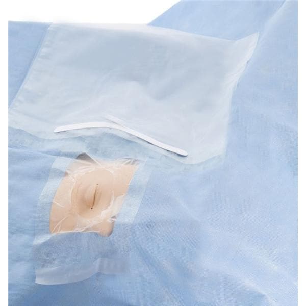O & M Halyard -52x56" Non-Sterile Opthalmic Drape 89305