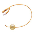 Teleflex LLC Pure Gold 2-Way Urological Catheter Coude Tip PTFE Coated 18Fr 30cc - 318318