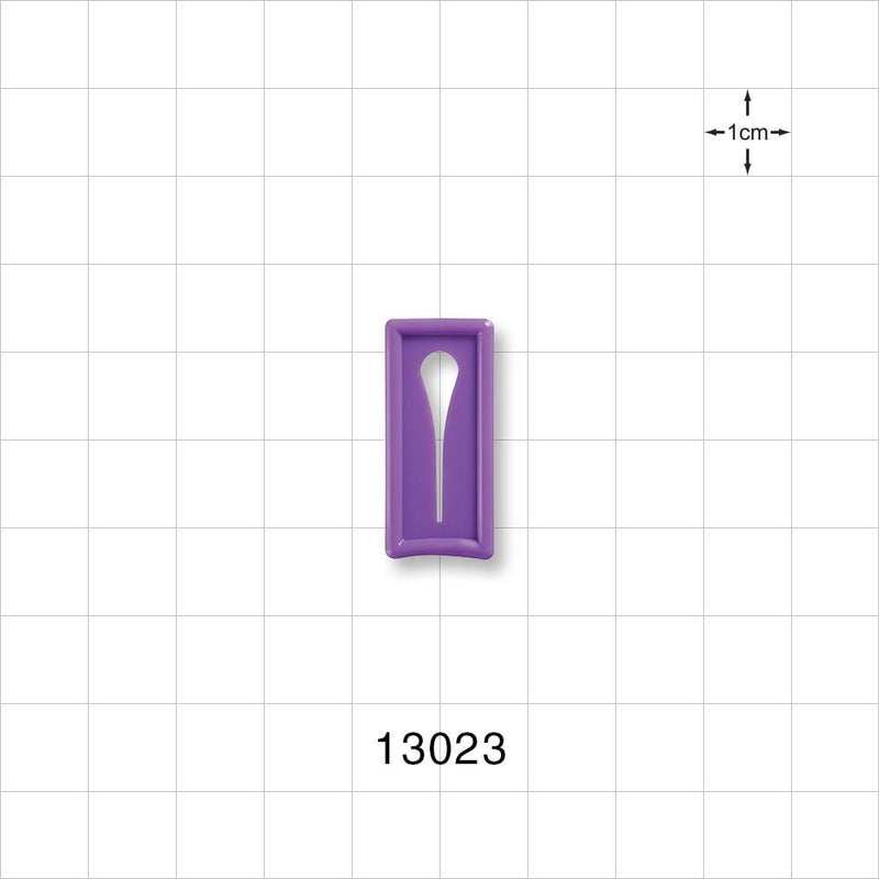 Slide Clamp, Purple - Fits 0.2 inch OD Tubing (5 mm) - 13023
