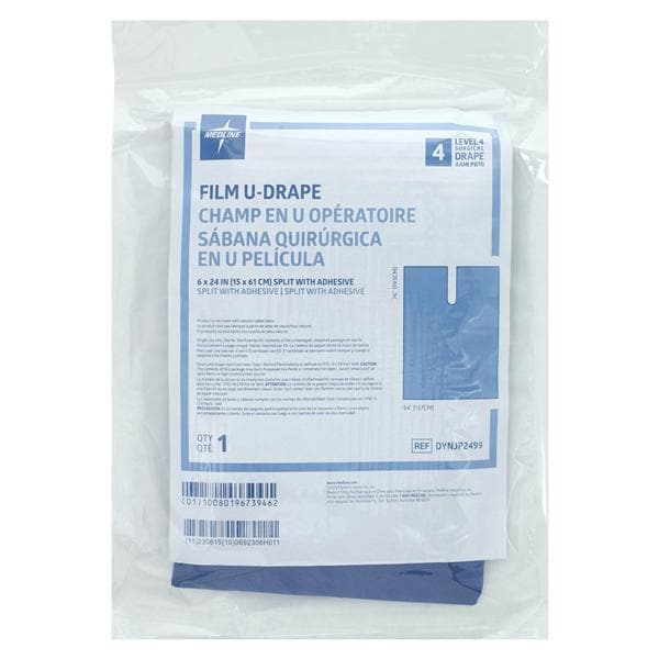 Medline Industries Inc 76x54" Sterile Impervious U-Drape  - DYNJP2499