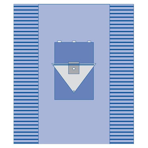 Medline Industries Inc 121x90" Sterile Arthroscopic Drape - DYNJP8101