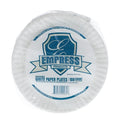 North American Corp 9" Uncoated White Paper Plate 1200/Case - 480902
