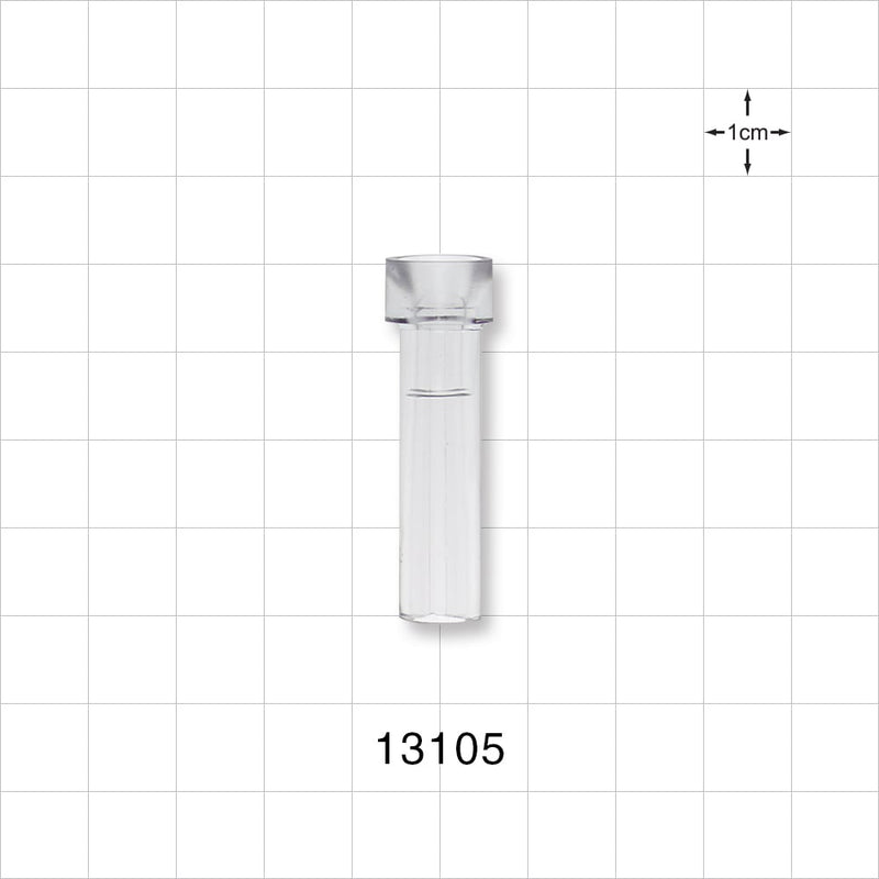 Oxygen Bushing, Clear - 0.24 inch ID (6 mm); 60 Durometer - 13105