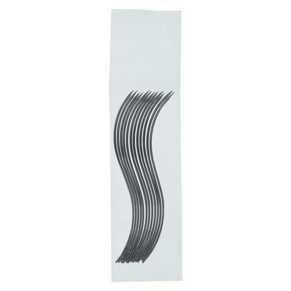 LDI Corporation Post-Mortem Needle Size 1 Double Curved Stainless Steel 12/Pk - 819-1