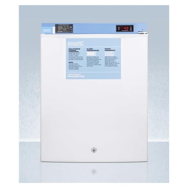 Felix Storch (Summit) Accucold MED2 Series Medical Refrigerator 2.4 Cu Ft 2 to 8C Each - FF28LWHMED2