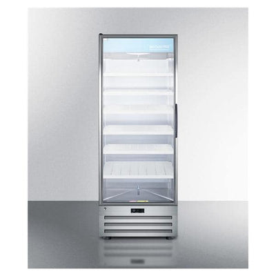 Felix Storch (Summit) Accucold Pharmacy Refrigerator 17 Cu Ft Glass Door 2 to 8C Each - ACR1718LH