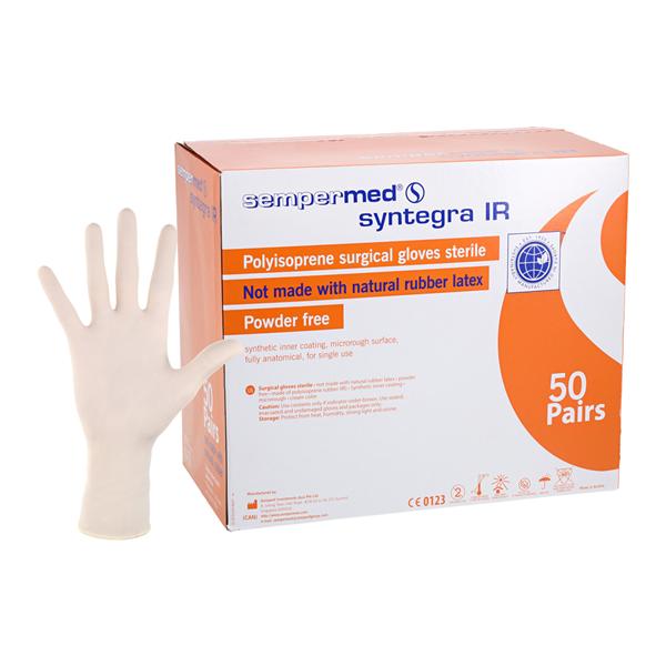HARPS, Inc. -Syntegra IR Polyisoprene Surgical Gloves 6.5 Beige Not Chemo Approved, 6 BX/CA SIR650