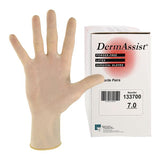 Innovative Health Care -DermAssist Surgical Gloves 7 Natural, 4 BX/CA 133700