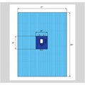 Welmed Inc -77x126" Sterile Laparotomy Drape Fenestrated 1222-2125