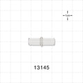 Straight Connector, Tubing Port, Clear - 6.6 mm OD/5.2 mm ID - 13145