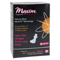 Maxim Hygiene Products Maxion Sanitary Pad Chlorine Free Ultra Thin Super Plus Overnight/Winged White Disposable 8/Package, 12 PK/CA - 1-231708-1