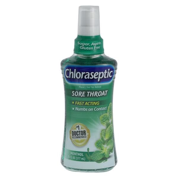 Medtech Products Chloraseptic Sore Throat Spray 6oz/Bottle, 12 BT/CA - 103011045P
