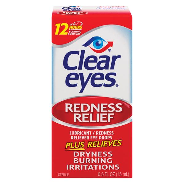 Medtech Products Clear Eyes Redness Relief Drops 0.5oz/Bottle, 36 BT/CA - 106254153A