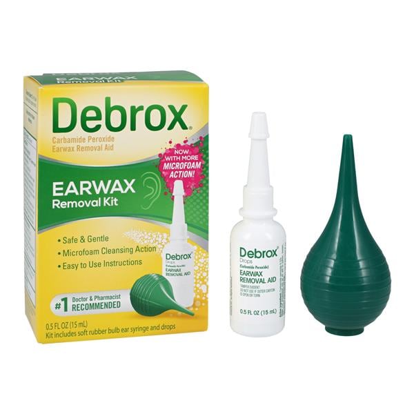 Medtech Products Debrox Ear Wax Liquid Solution Box 0.5oz/B, 24 BT/CA - 104792A