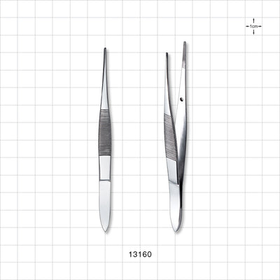 Single-Use Tweezer Forceps, Mirror Finish - 4 inch (102 mm) - 13160