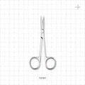 Single-Use Straight Iris Scissors, Mirror Finish - 4.5 inch (114 mm) - 13161