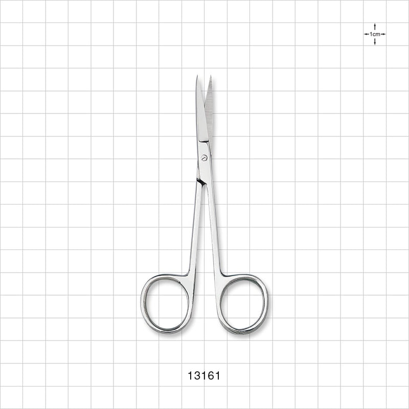 Single-Use Straight Iris Scissors, Mirror Finish - 4.5 inch (114 mm) - 13161