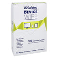 Safetec Of America Inc SafeTec Wipes Individual Packets 100/Bx, 10 BX/CA - SOA 37006