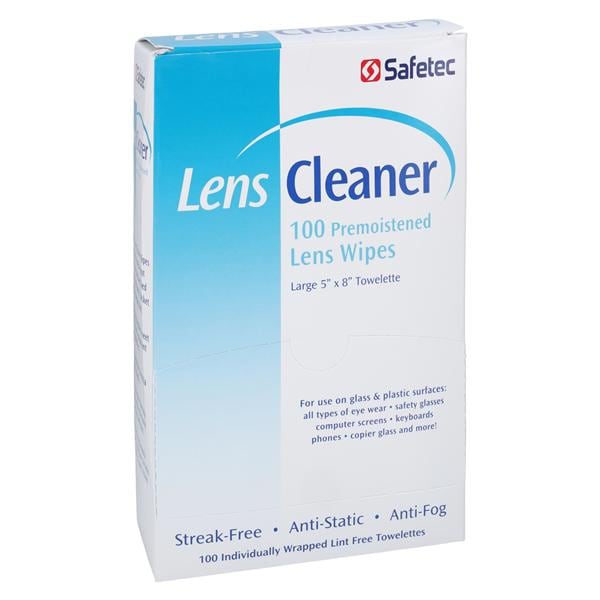 Safetec Of America Inc  SafeTec Wipes 100/Bx, 10 BX/CA - SOA 37000
