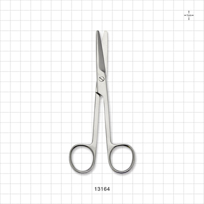 Single-Use Straight Mayo Scissors, Mirror Finish - 5.5 inch (140 mm) - 13164